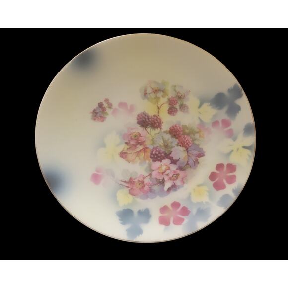 Thomas Sevrus Bavaria Plate Leuchtenberg, Germany Rasberries and Roses Antique - Picture 7 of 10